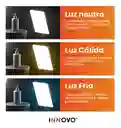 Panel De Luz Profesional 3000w Trípode Control Remoto 3 Tonos Ajustable Innovo Rl Led