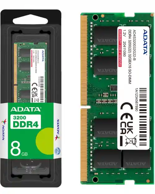 Memoria Ram Para Portatil Ddr4 8gb 3200 Mhz
