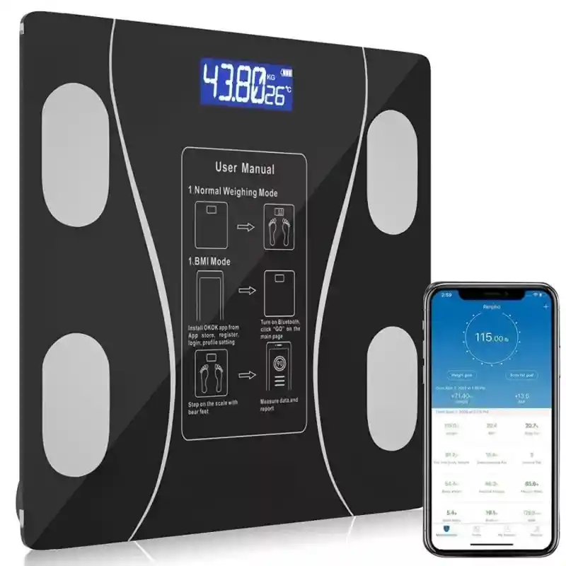 Pesa Bascula Digital Bluetooth