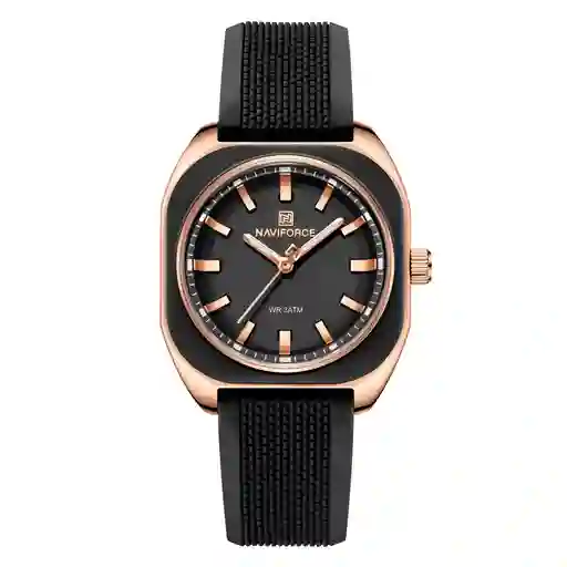 Reloj Naviforce Sport Nf5061 Mujer Goma + Estuche