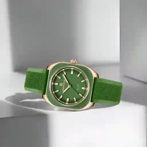 Reloj Naviforce Sport Nf5061 Mujer Goma + Estuche