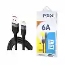 Cable De Carga Y Datos 6a 1 Metro Iphone Acordonado V205 Pzx