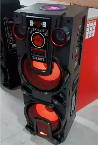 Parlante Doble 12" Kolav 1044a Recargable Bluetooth