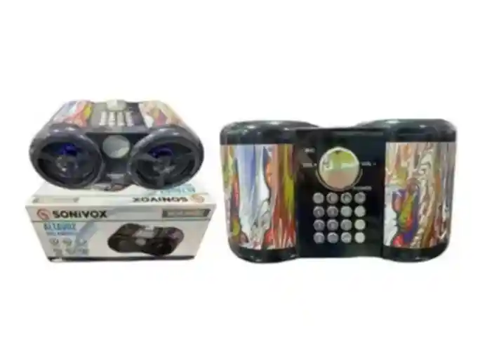 Parlante Altavoz Portátil Bluetooth Radio Fm Mic Sd Usb