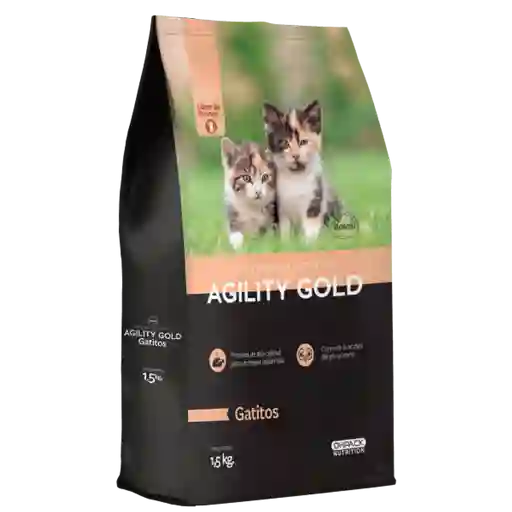 Agility Gold Gatitos X 3kg