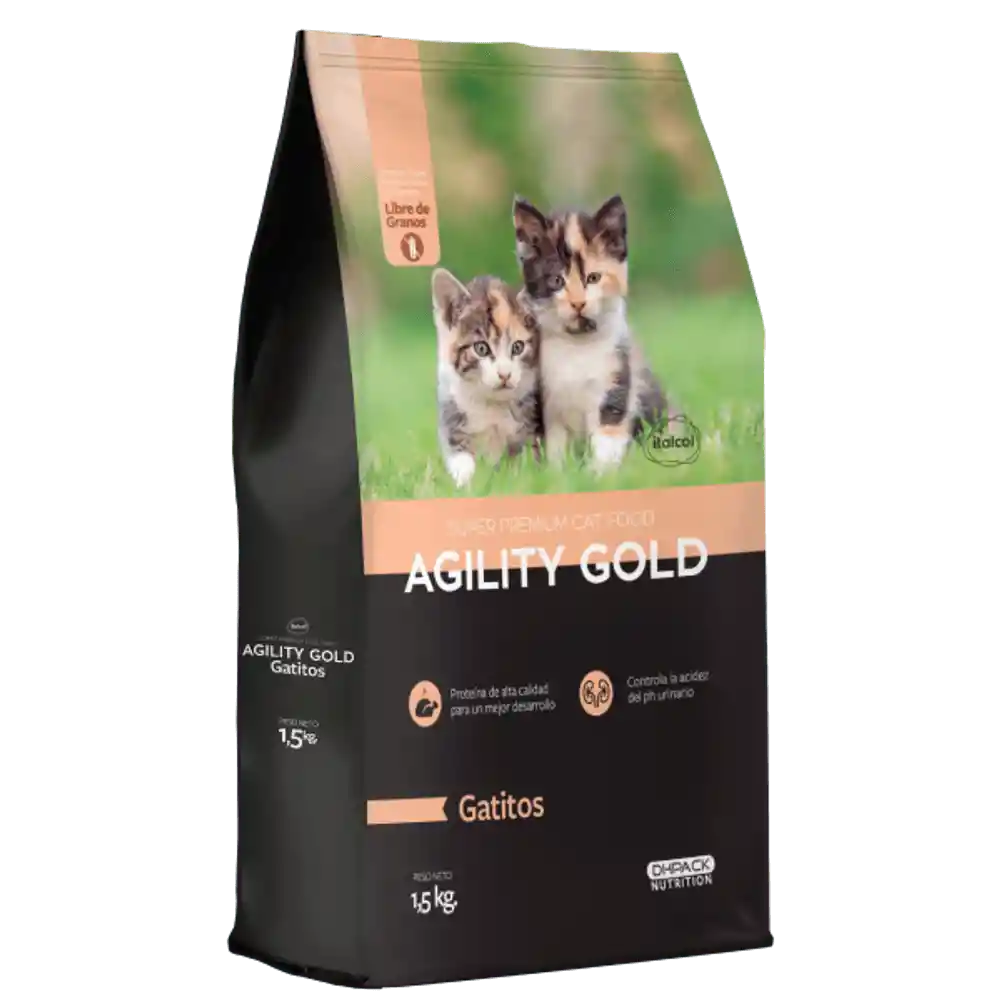 Agility Gold Gatitos X 3kg