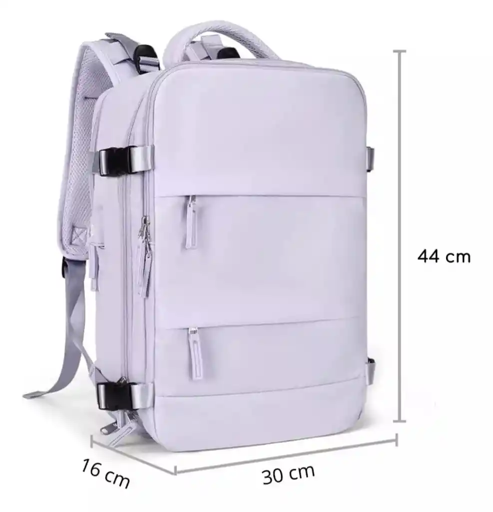 Maleta De Mano Para Cabina Viaje Y Ordenador Usb Impermeable