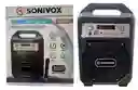 Parlante Bluetooth Portátil Sonivox Vs Ss1963 Micrófono
