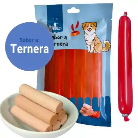 Salchichas Para Mascotas Sabor A Ternera 150gr