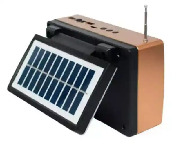 Radio Full Bands Bluetooth Con Puerto Usb-tf Panel Solar