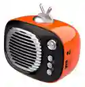 Bocina Portatil Radio Fm 2 Pulgadas Aux Usb Bluetooth Tws
