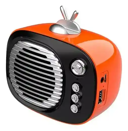 Bocina Portatil Radio Fm 2 Pulgadas Aux Usb Bluetooth Tws
