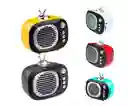 Bocina Portatil Radio Fm 2 Pulgadas Aux Usb Bluetooth Tws