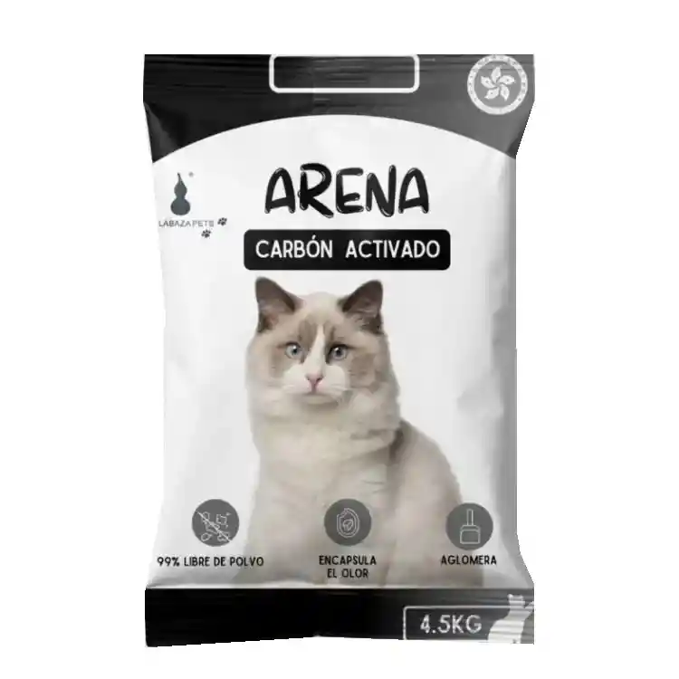 Arena Calabaza Pets Carbón Activado 10kg