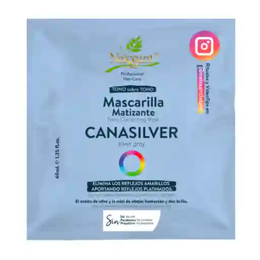 Naissant Sachet Mascarilla Matizante Tono Sobre Tono (cana Silver)