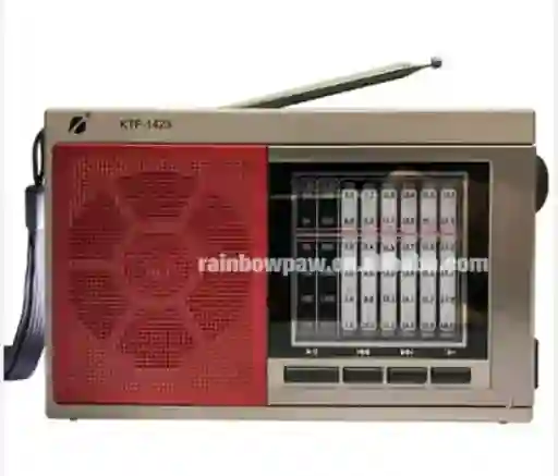 Altavoz Radio Portátil Carga Solar Inalámbrico 8 Bandas