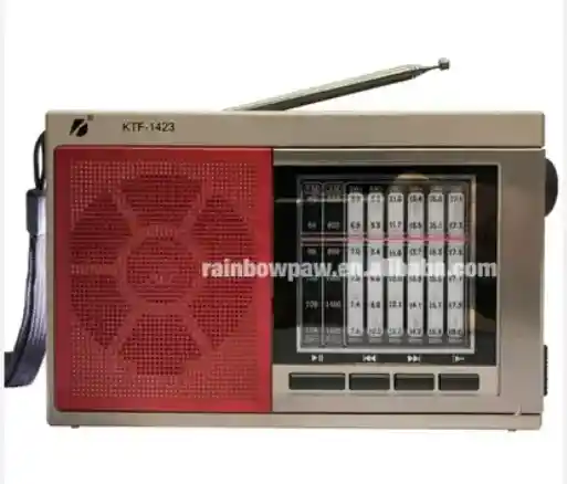 Altavoz Radio Portátil Carga Solar Inalámbrico 8 Bandas