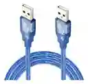 Cable Extensor Usb Macho A Usb Macho 1.5 Metros Con Filtro