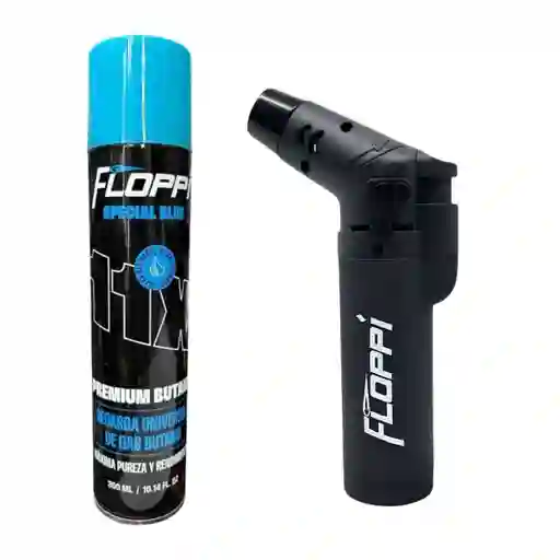 Soplete Flameador Encendedor + Gas Butano Camping Giratorio Fl-fm01 Floppi