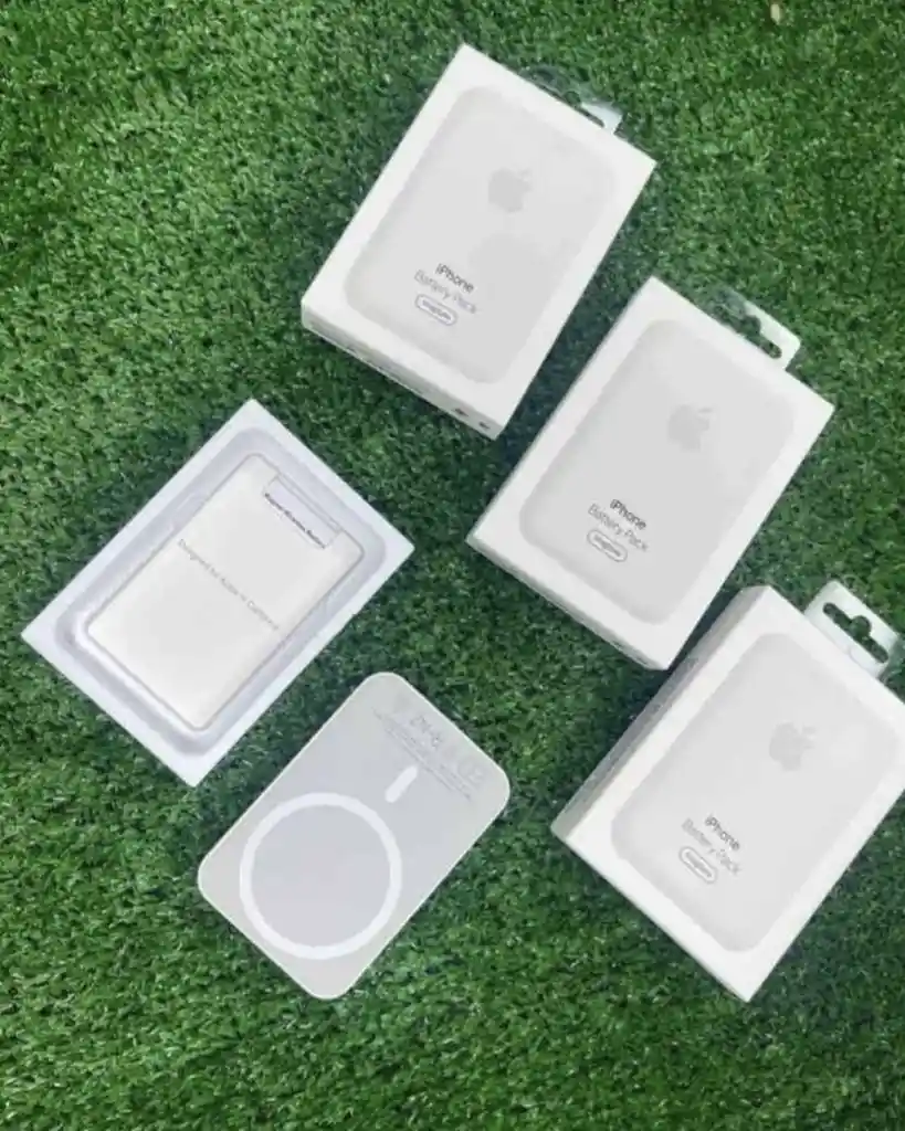 Batería Portátil Inalambrica Para Iphone Dos Cargas