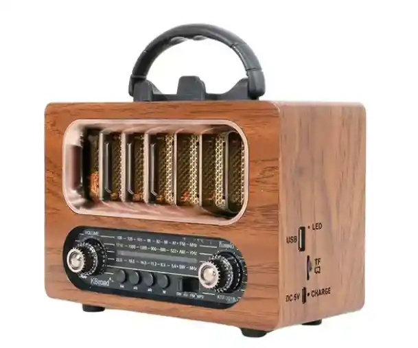 Radio Am /fm Bluetooth Vintage Sd/usb