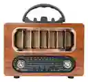 Radio Am /fm Bluetooth Vintage Sd/usb