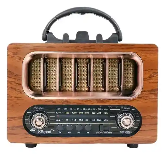 Radio Am /fm Bluetooth Vintage Sd/usb