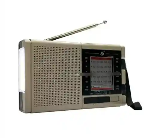 Altavoz Radio Recargable Solar Portátil Am/fm/sw 3 Bandas
