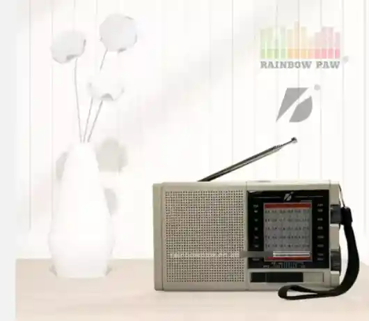 Altavoz Radio Recargable Solar Portátil Am/fm/sw 3 Bandas