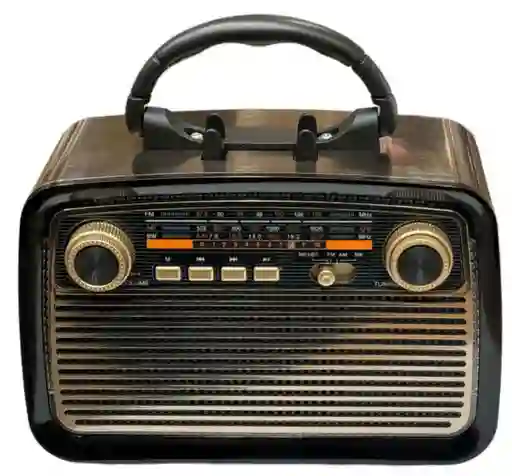 Radio Portátil Bluetooth Ktf-1467 Am/fm Vintage