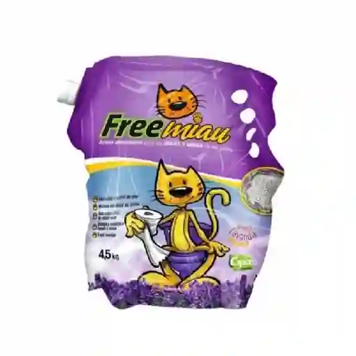 Arena Free Miau Lavanda 4.5kg