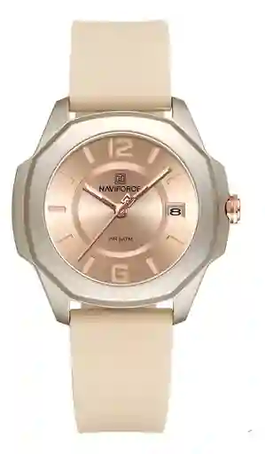 Reloj Naviforce Sport Nf7107 Mujer Goma + Estuche