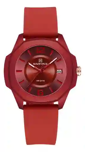 Reloj Naviforce Sport Nf7107 Mujer Goma + Estuche