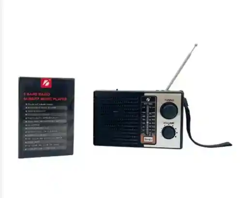 Parlante Luz Solar Con Altavoz Radio Fm Para El Hogar