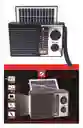 Parlante Luz Solar Con Altavoz Radio Fm Para El Hogar