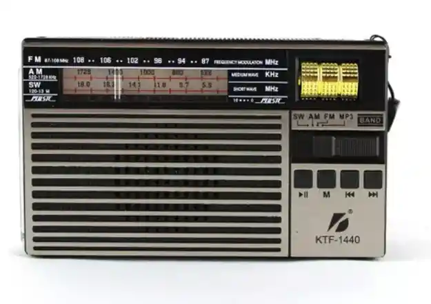 Radio Altavoz Solar Recargable Estilo Vintage Portátil