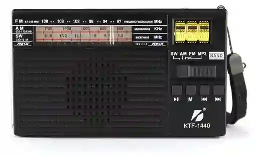 Radio Altavoz Solar Recargable Estilo Vintage Portátil