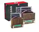 Altavoz Inalámbrico Con Carga Solar Radio Portátil Am/fm/sw
