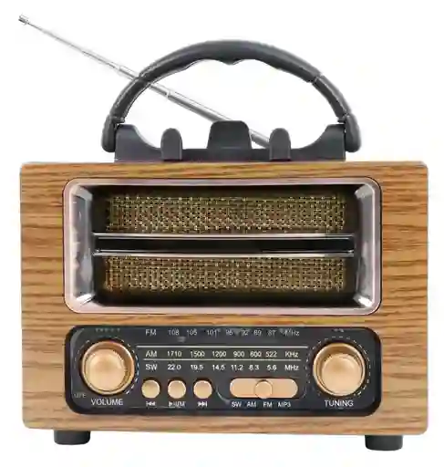 Radio Retro Kbroad Recargable Modelo: Ktf-2013