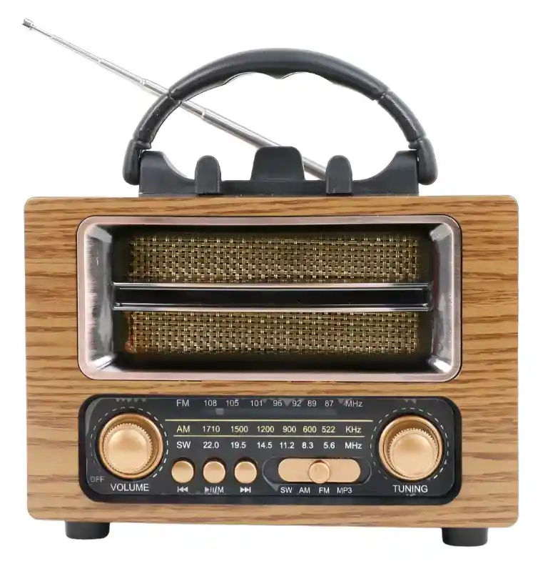 Radio Retro Kbroad Recargable Modelo: Ktf-2013