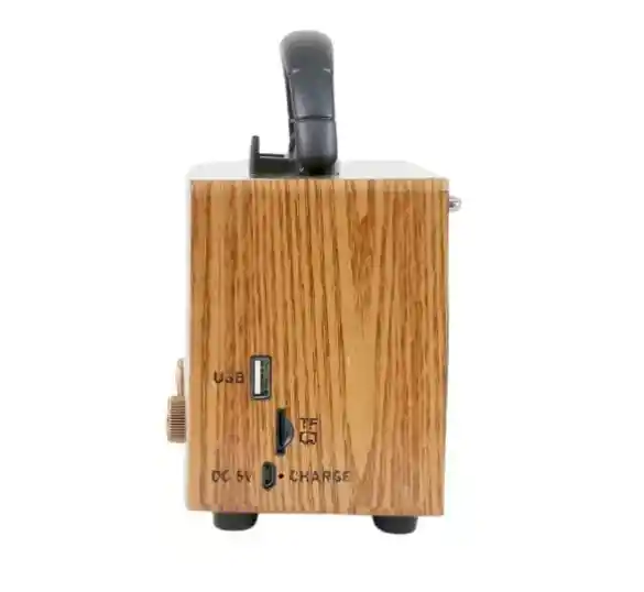 Radio Am /fm Bluetooth Recargable Estilo Vintage