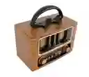 Radio Am /fm Bluetooth Recargable Estilo Vintage