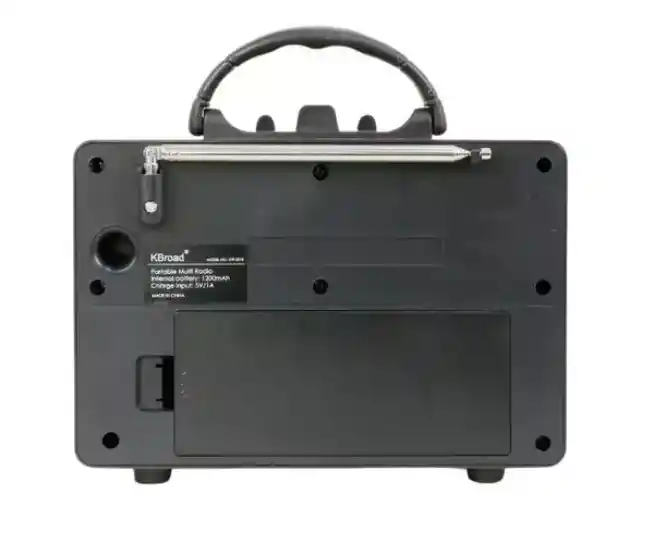Radio Am /fm Bluetooth Recargable Sd / Usb