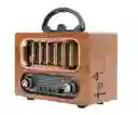 Radio Am /fm Bluetooth Recargable Sd / Usb