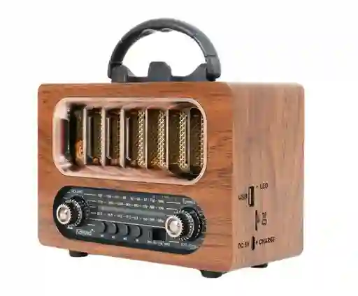 Radio Am /fm Bluetooth Recargable Sd / Usb