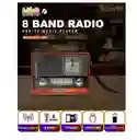 Radio Recargable Bluetooth Usb/tarjeta Tf/bt/linterna