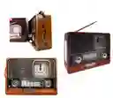 Radio Recargable Bluetooth Usb/tarjeta Tf/bt/linterna