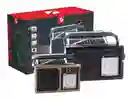 Radio Portatil Am Fm Sw 8 Bandas Solar Con Linterna