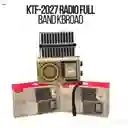 Radio Full Bandas Bluetooth Energía Solar Linterna