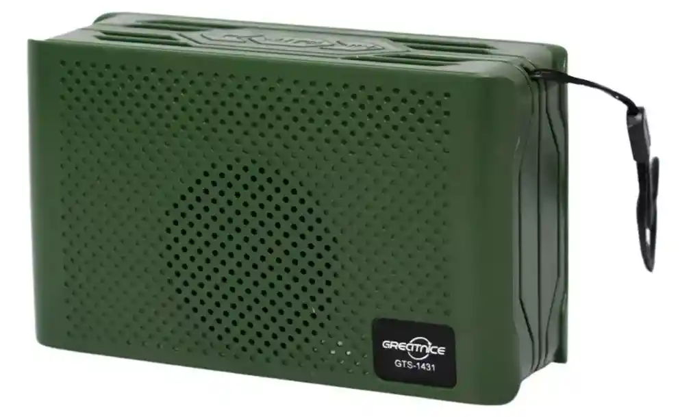 Bocina Bluetooth Portátil Con Lámpara Y Panel Solar 2″